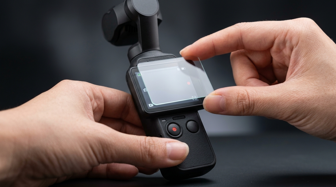 DJI Pocket için Telesin ekran koruyucu