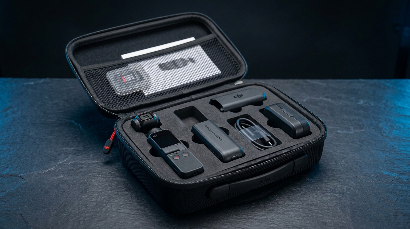 DJI Pocket için Telesin taşıma çantası
