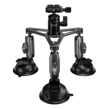 TELESIN 3 Kollu Suction Cup
